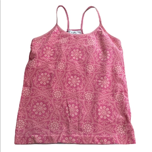 Athletic top racer back tank with shelf bra size Medium - Picture 1 of 13